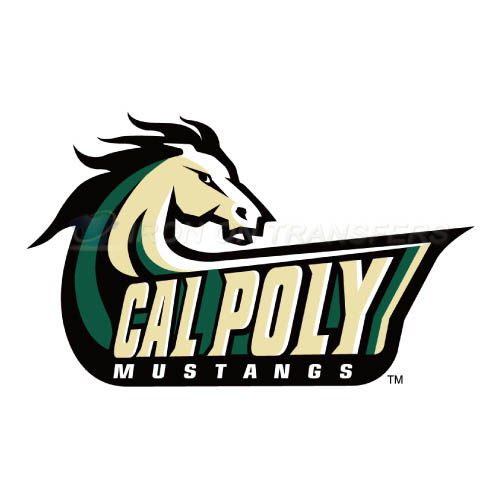 Cal Poly Mustangs Iron-on Stickers (Heat Transfers)NO.4051